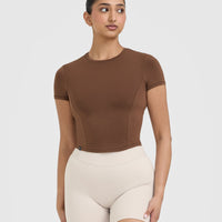 Mellowâ„¢ Soft Mid Short Sleeve T-Shirt | Nude 4