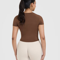 Mellowâ„¢ Soft Mid Short Sleeve T-Shirt | Nude 4