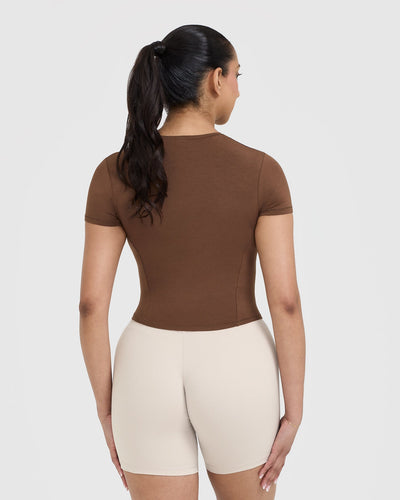 Mellowâ„¢ Soft Mid Short Sleeve T-Shirt | Nude 4