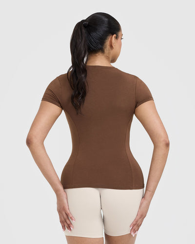 Mellow™ Soft Short Sleeve T-Shirt | Nude 4