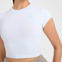 Cotton Icon Baby T-Shirt | Pastel Blue