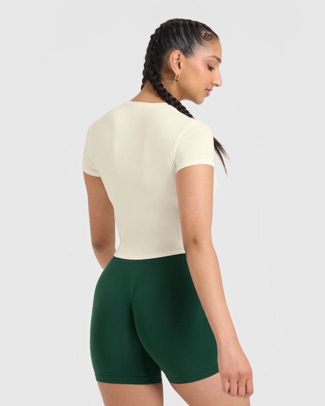 Mellowâ„¢ Soft Mid Short Sleeve T-Shirt | Off White