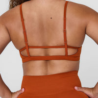 Timeless Strappy Bralette | Warm Copper