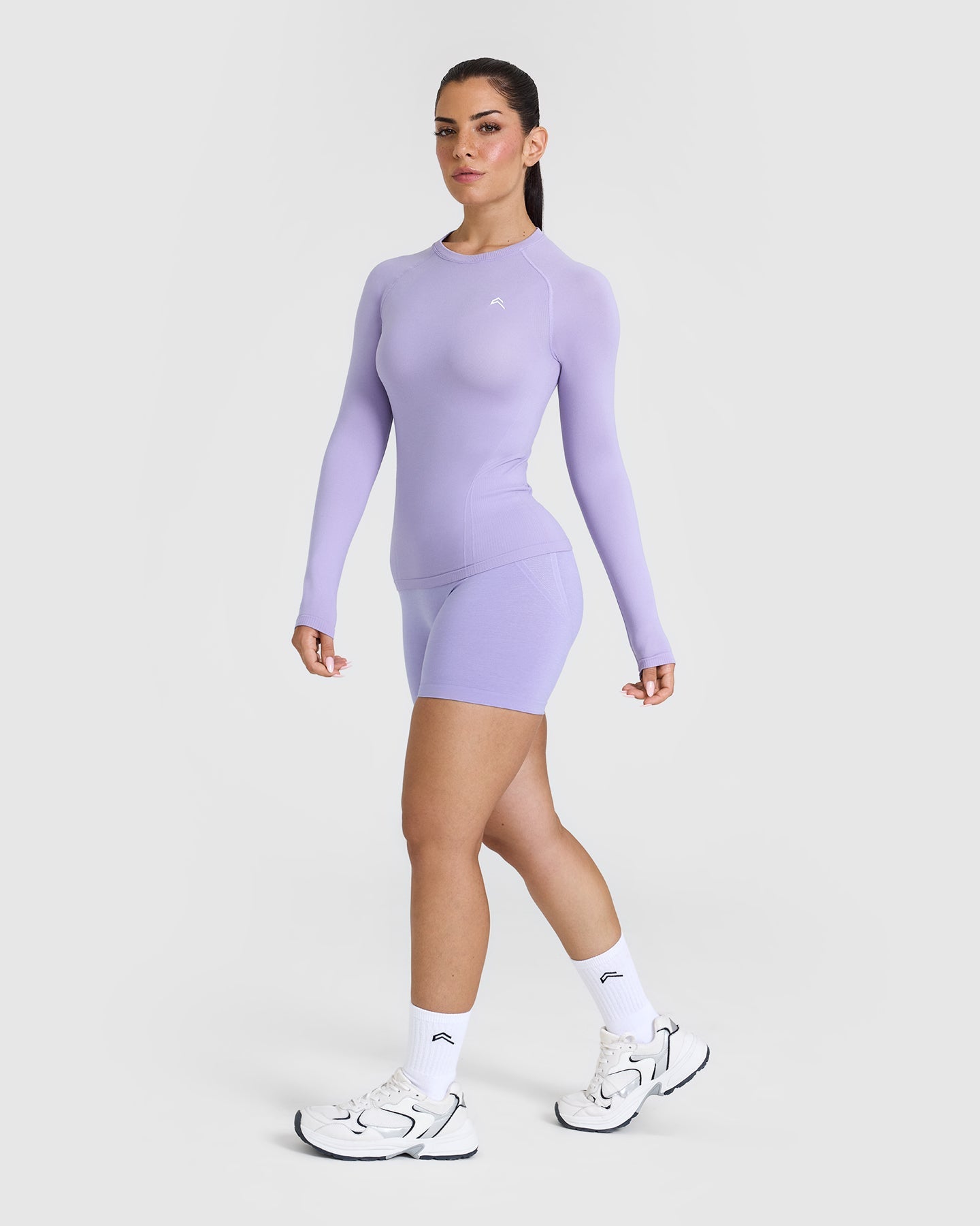 Go To Seamless Fitted Long Sleeve Top | Vintage Violet