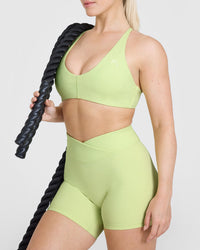 Unified Micro Bralette | Pump Green