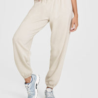 Mid Weight Joggers | Sand