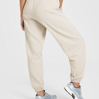 Mid Weight Joggers | Sand