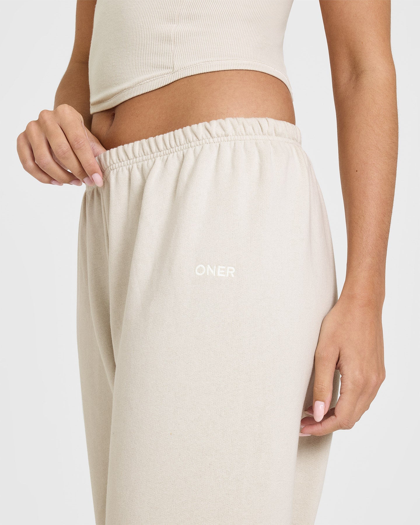 Mid Weight Joggers | Sand