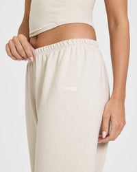 Mid Weight Joggers | Sand