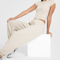 Mid Weight Joggers | Sand