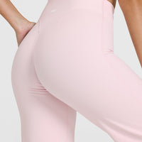 SoftMotion™ Straight Leg Bottoms with White Logo | Ballet Pink