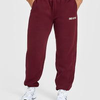 Foundations Joggers With Printed Graphic | Rosewood