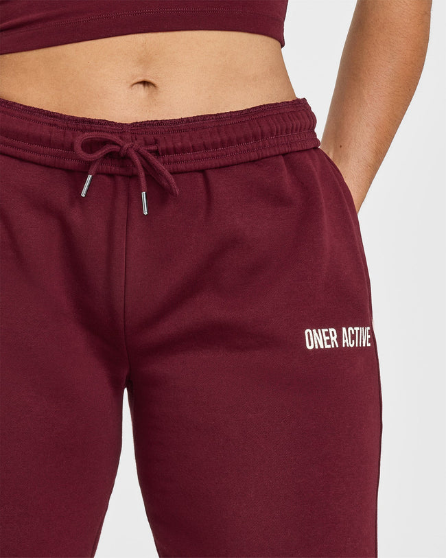 Foundations Joggers With Printed Graphic | Rosewood