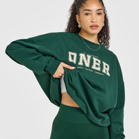 Oner Lightweight Sweatshirt | Racing Green