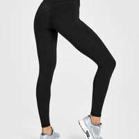 Unified High Waisted Leggings | Black