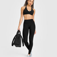 Unified High Waisted Leggings | Black