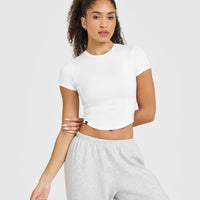 Mellow™ Soft Mid Short Sleeve T-Shirt | White