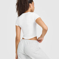 Mellow™ Soft Mid Short Sleeve T-Shirt | White
