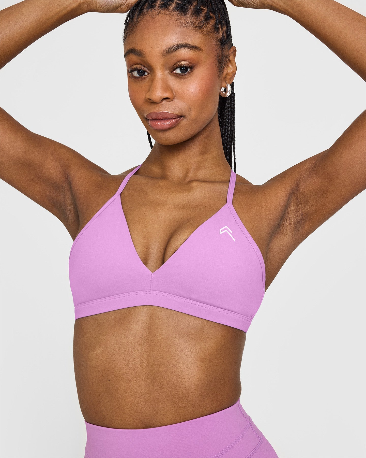 EasyLift™ Ultra Minimal V Neck Bralette | Orchid Purple