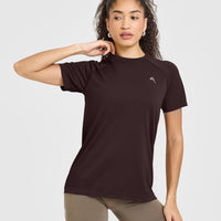 Go To Seamless Loose Top | Plum Brown