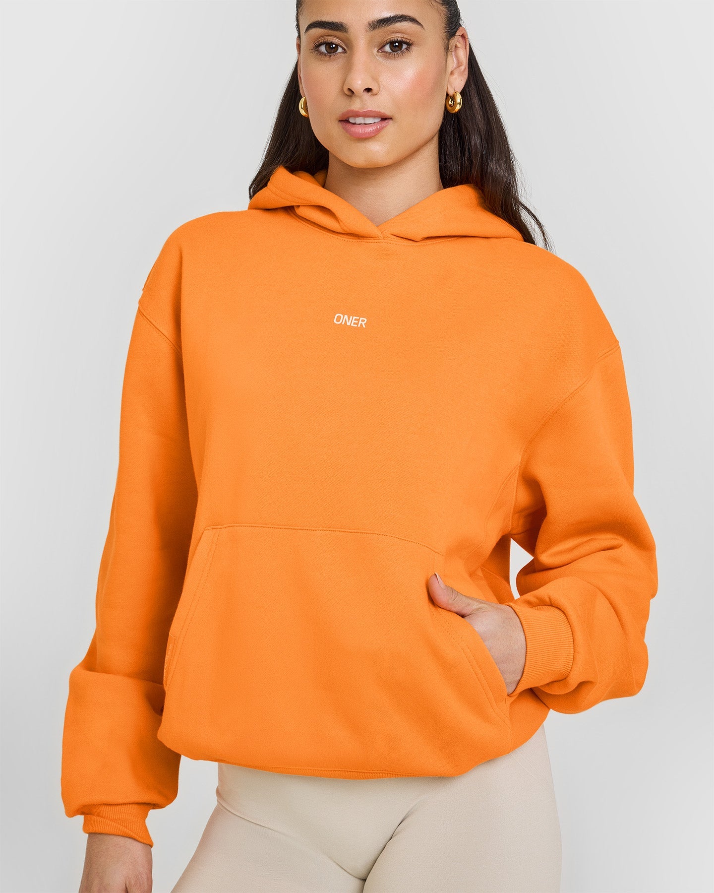 Foundations Raising the Bar Hoodie | Apricot Orange