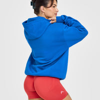 Foundations Oversized Graphic Hoodie | Oasis Blue