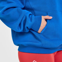 Foundations Oversized Graphic Hoodie | Oasis Blue