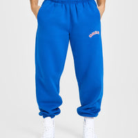 Foundations Joggers With Graphic | Oasis Blue