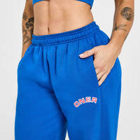 Foundations Joggers With Graphic | Oasis Blue