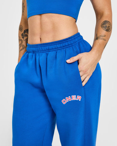 Foundations Joggers With Graphic | Oasis Blue