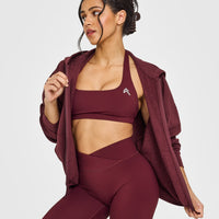 Unified Wrap Leggings | Rosewood