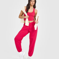 Mid Weight Joggers | Berry Bloom