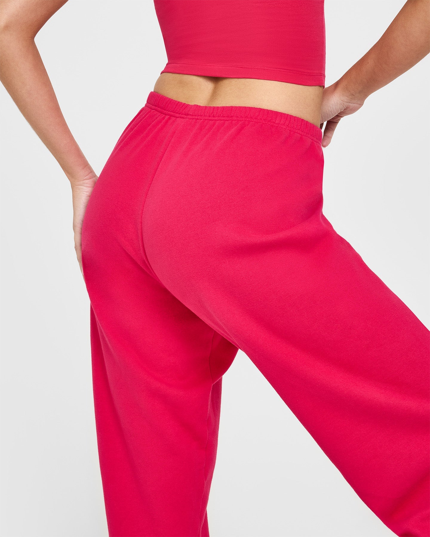Mid Weight Joggers | Berry Bloom