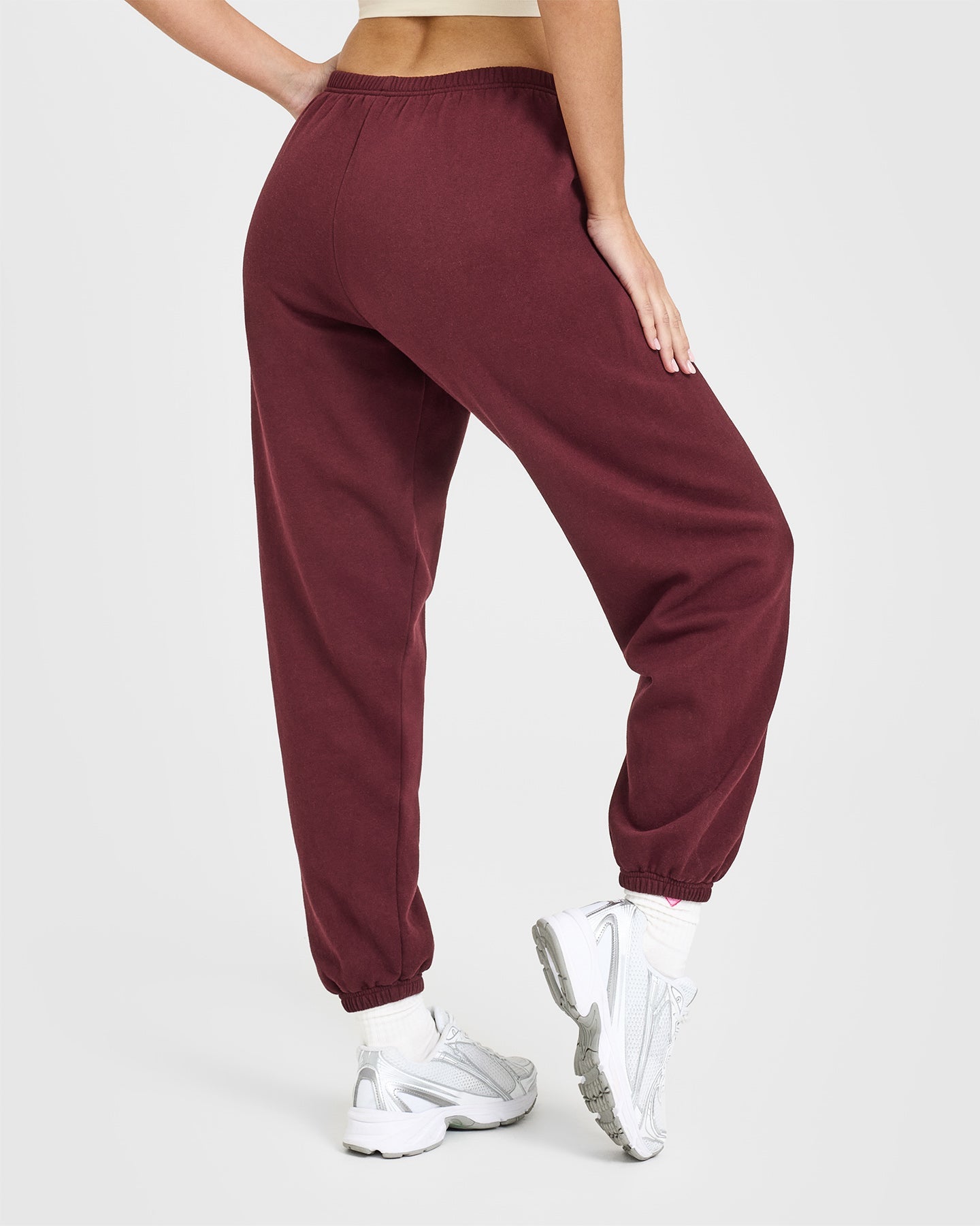 Mid Weight Joggers | Rosewood