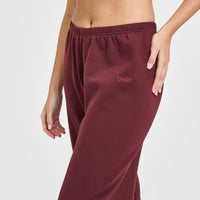 Mid Weight Joggers | Rosewood