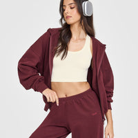 Mid Weight Joggers | Rosewood