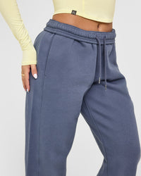 Foundations Joggers With Printed Graphic | Granite Blue
