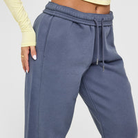 Foundations Joggers With Printed Graphic | Granite Blue