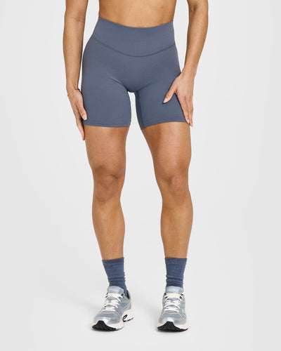 SoftMotion™ Cycling Shorts 8" | Granite Blue