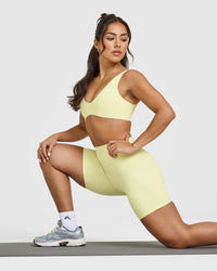 SoftMotion™ Scoop Back Bralette | Pastel Yellow