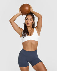 SoftMotion™ Scoop Back Bralette | White