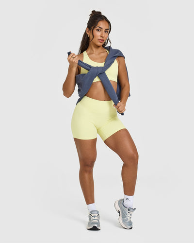 SoftMotion™ Shorts 6" | Pastel Yellow