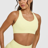SoftMotion™ Sports Bra | Pastel Yellow
