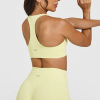 SoftMotion™ Sports Bra | Pastel Yellow