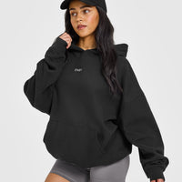 Mid Weight Hoodie | Soft Black