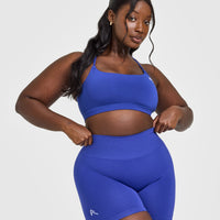 Everyday Cross Over Bralette | Space Blue