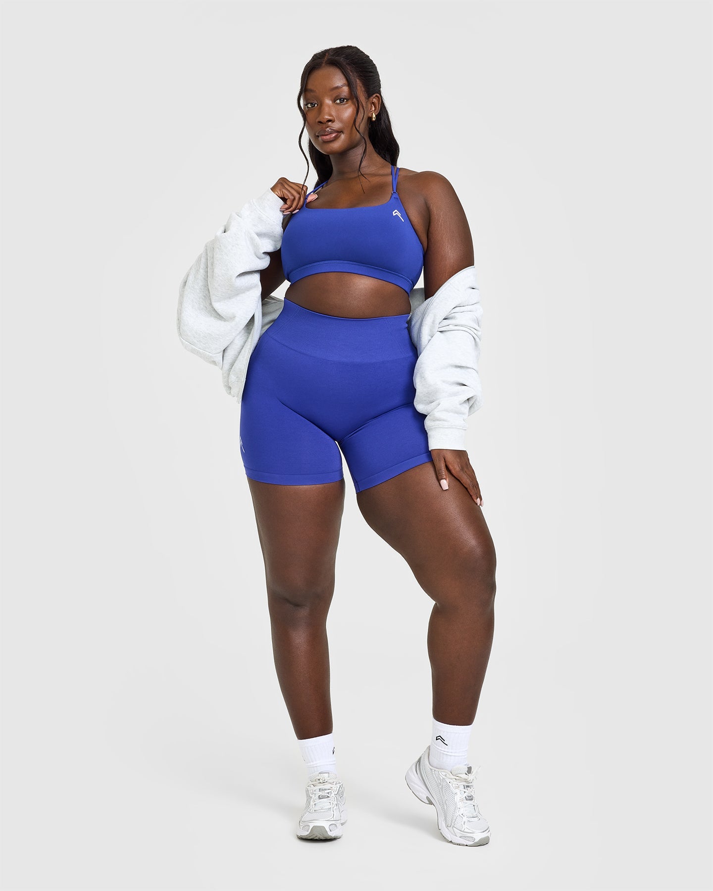 Everyday Cross Over Bralette | Space Blue