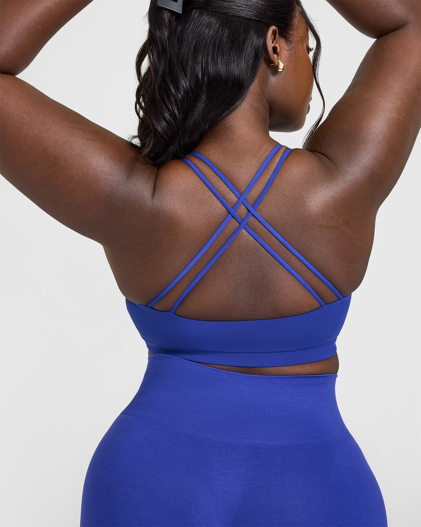 Everyday Cross Over Bralette | Space Blue
