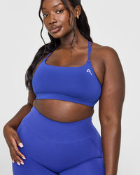 Everyday Cross Over Bralette | Space Blue