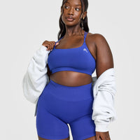 Everyday Cross Over Bralette | Space Blue